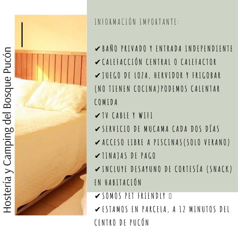 Hosteria Y Camping Del Bosque Pucón Εξωτερικό φωτογραφία